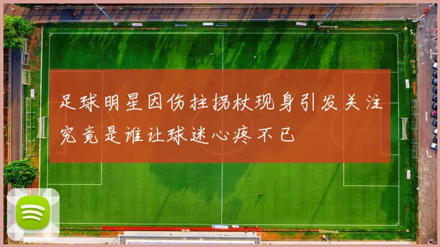 足球明星因伤拄拐杖现身引发关注究竟是谁让球迷心疼不已